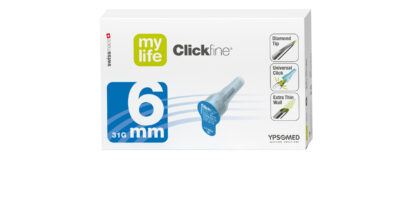 Pensüstli nõel Clickfine 31G, 100tk