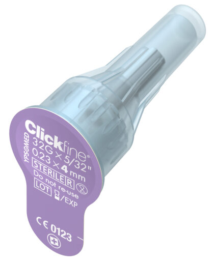 Pensüstli nõel Clickfine 32G 4mm, 100tk - Image 2