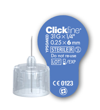 Pensüstli nõel Clickfine 31G, 100tk - Image 4