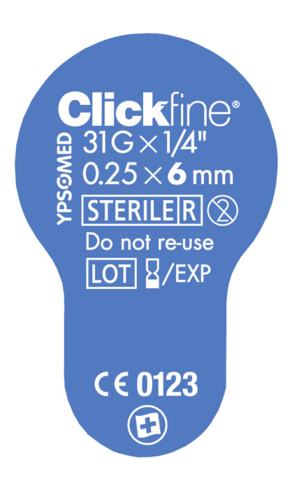 Pensüstli nõel Clickfine 31G, 100tk - Image 3
