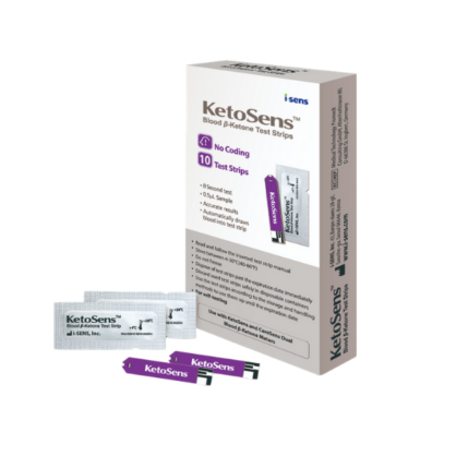 KetoSens vere β-ketoonisisalduse testiribad 10tk