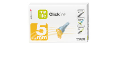 Pensüstli nõel Clickfine 31G 5mm, 100tk