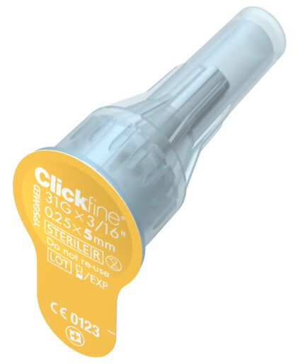Pensüstli nõel Clickfine 31G 5mm, 100tk - Image 2